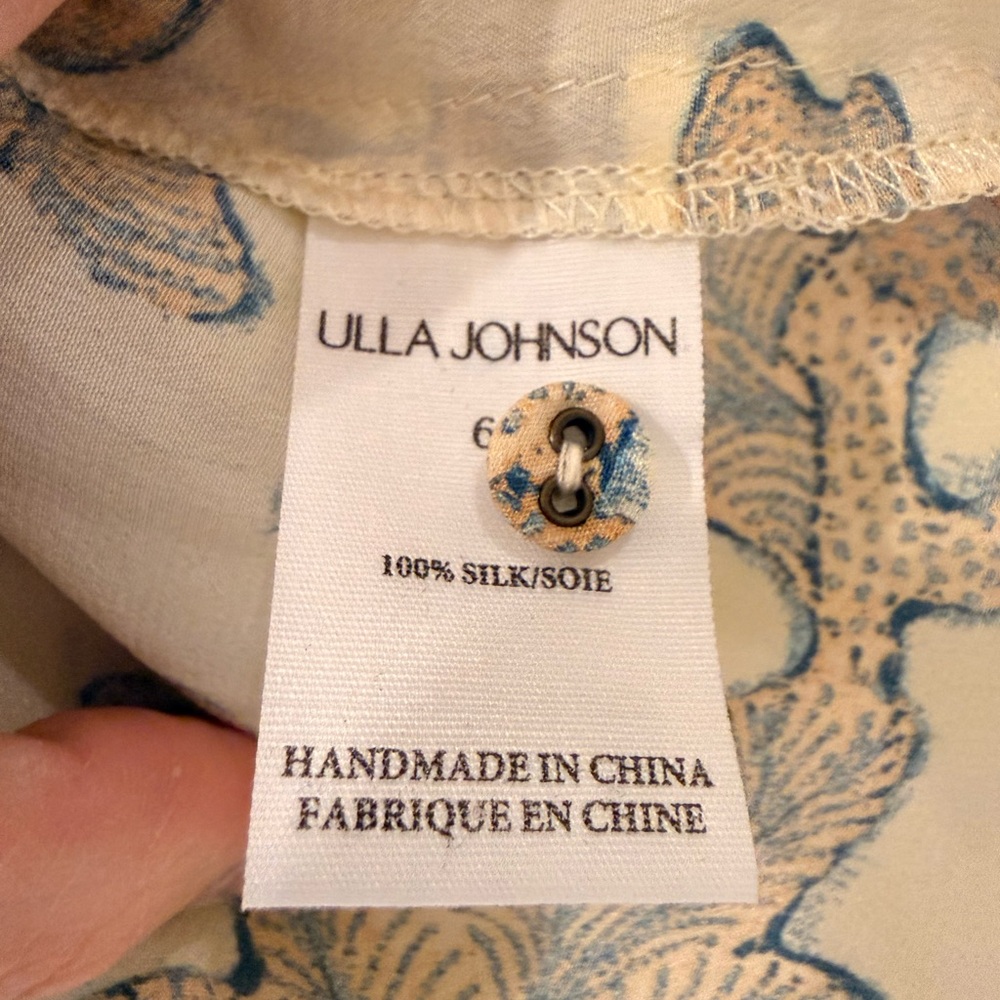 Ulla Johnson Desdra Top - Jasmine size 6 - Picture 6 of 9